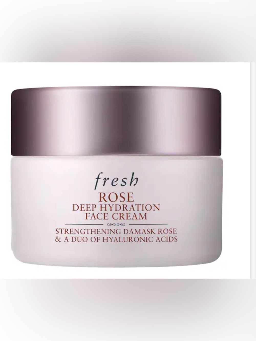 Fresh Rose Deep Hydration Face Cream travel size .5fl